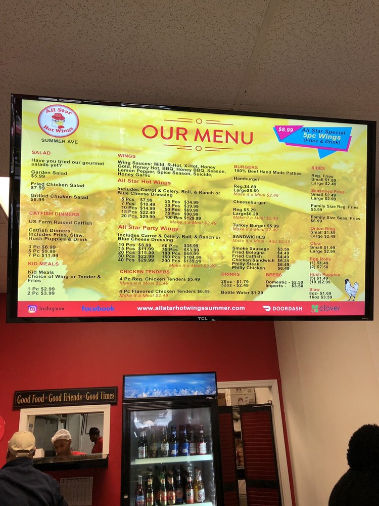 All Star Hot Wings All Star Hot Wings