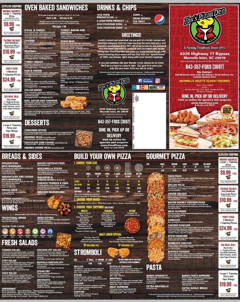 Fox's Pizza Den