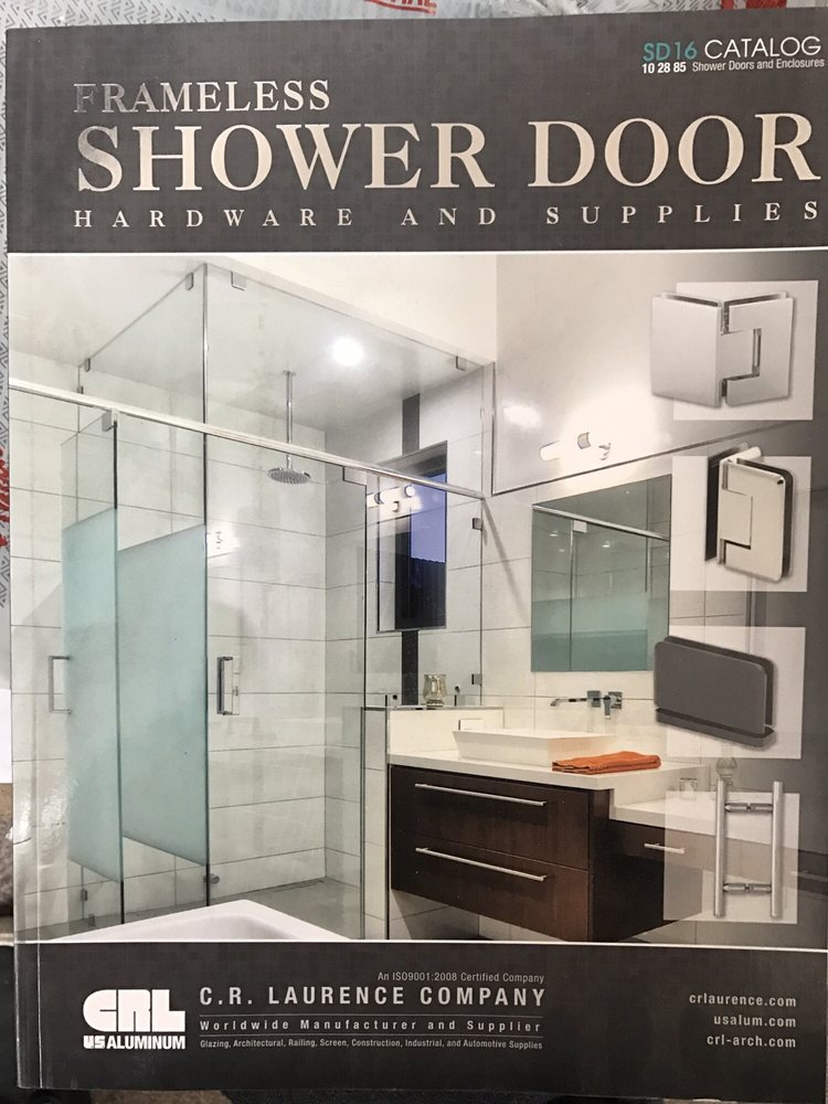Front Cover Of C R L Shower Door Catalog Yelp Photo Of Go Frameless Enclosures Fullerton Ca United States Front Cover