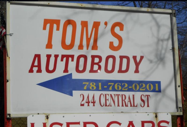 Tom’s Auto Body & Used Cars Body Shops 244 Central St, Norwood, MA