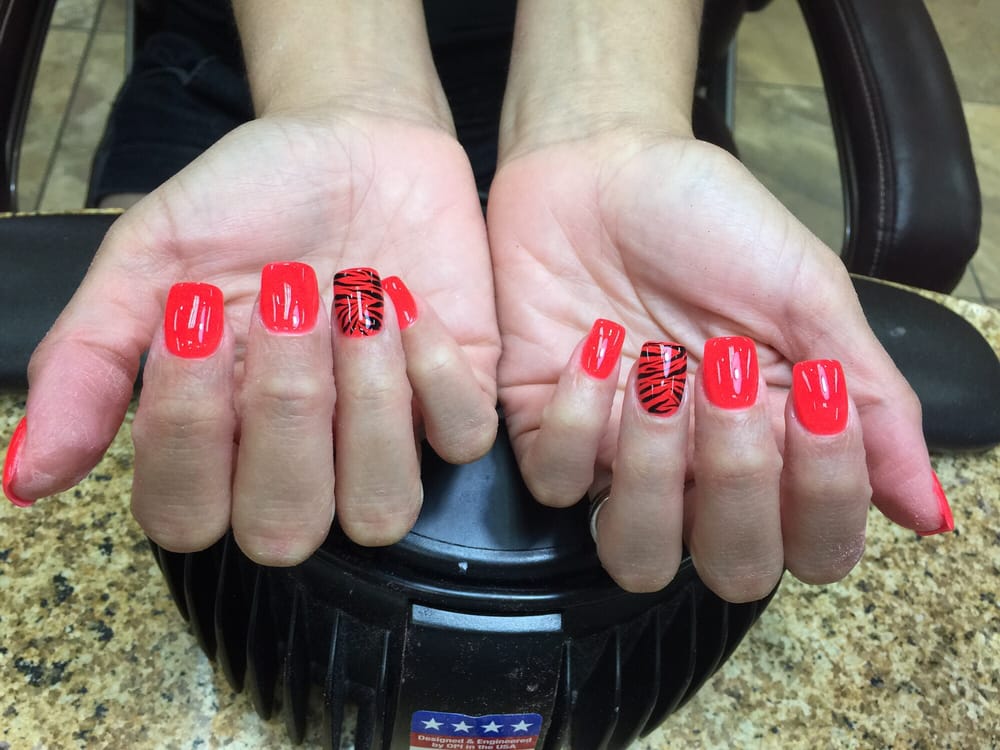 Sns Healthy Natural Nails Not Gel Acrylic No Uv Light Photo Of Hollywood Nails Abilene Tx United States Sns Healthy Natural