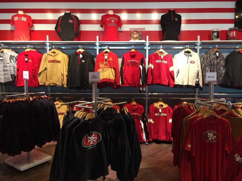 49ers team store valley fair