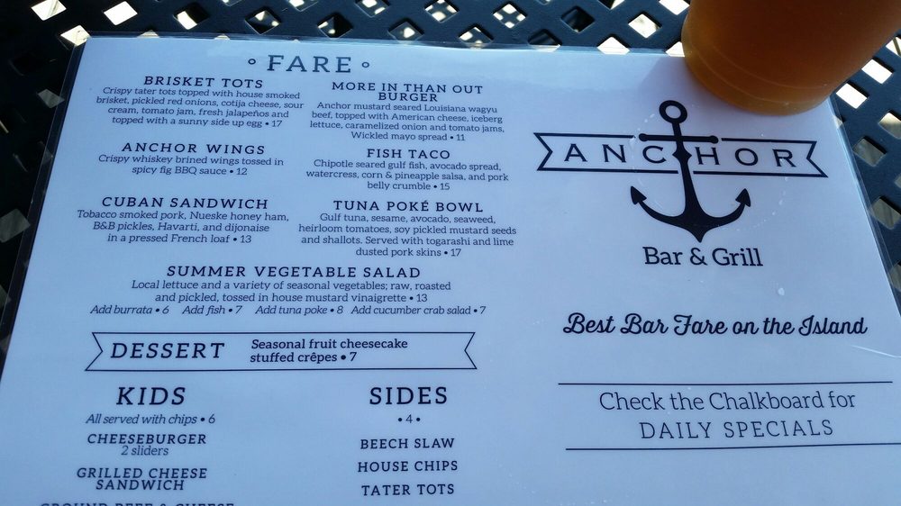 Menu selections are limited but everyone was happy with ...