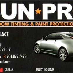 Sun Pro Car Window Tinting 136 Stutts Rd Mooresville Sun Pro Car Window Tinting 136 Stutts Rd Mooresville