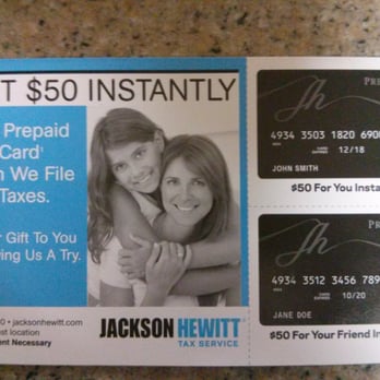 Jackson hewitt tax coupon code