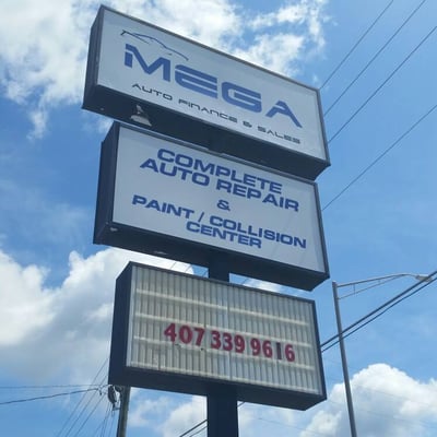 car sales sign