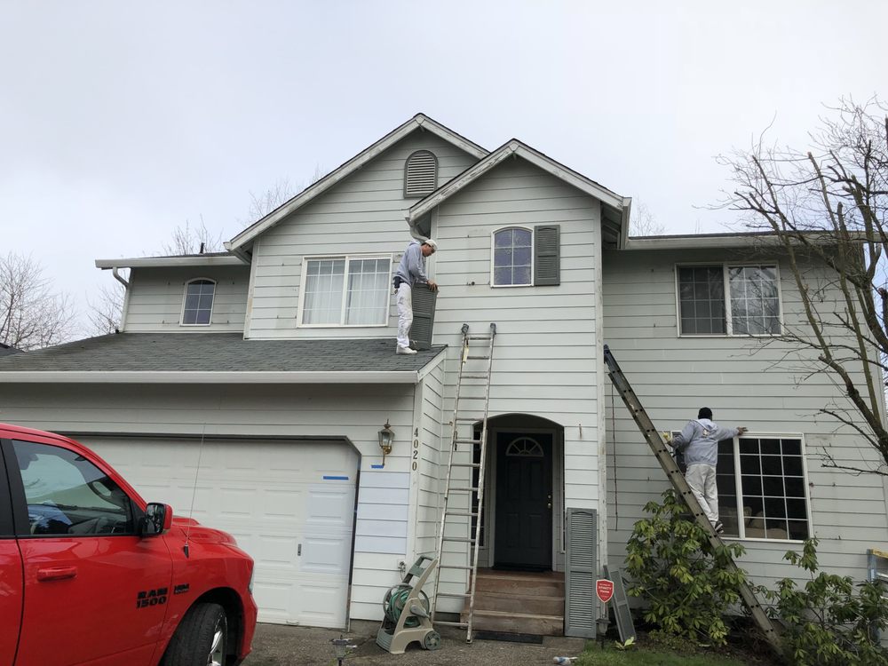 Before &amp; After Exterior House Painting in Vancouver, WA Yelp