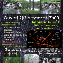 etang truite hon hergies