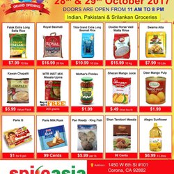 spiceasia groceries 11 photos grocery 1450 west 6th st corona 2004 grocery flyer