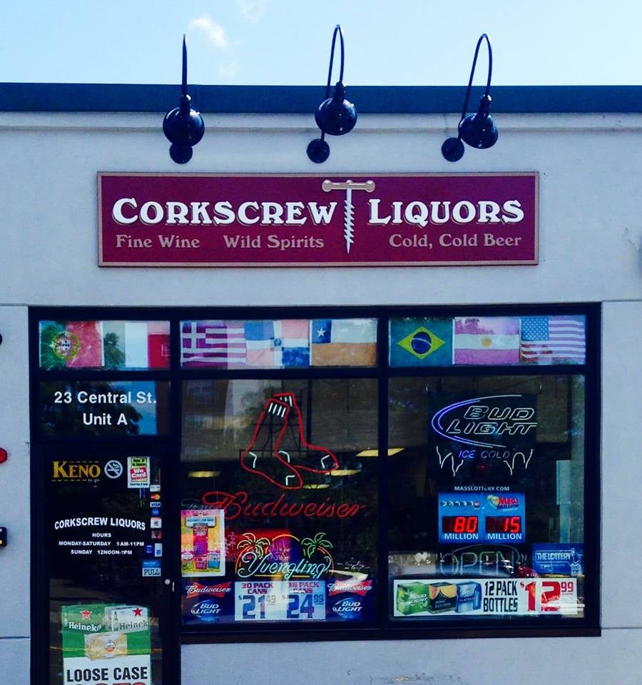 Corkscrew Liquors Logo