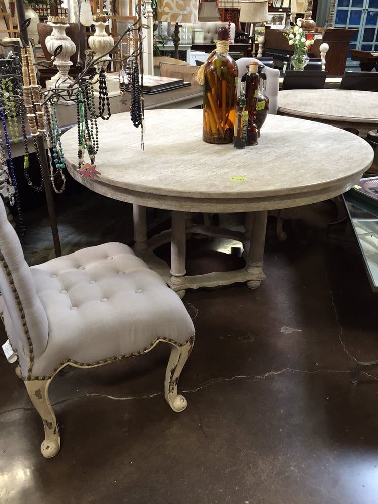 60 Round Table At A Fraction Of The Original Cost Yelp Photo Of World Plus Consignment Fountain Valley Ca United States 60