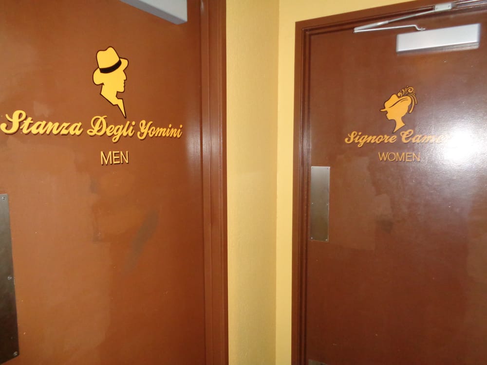 Restaurant Restroom Doors