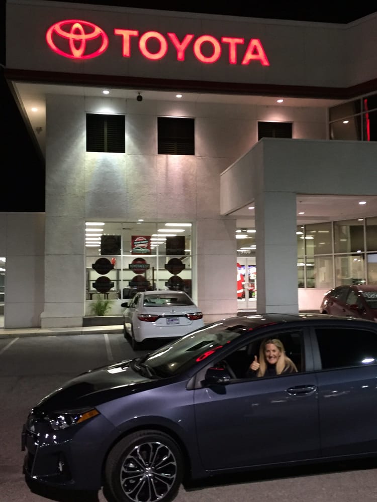 Me And My New 2016 Corolla S With Navigation Yelp Photo Of Bill Wright Toyota Bakersfield Ca United States Me And My