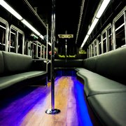 stripper pole party bus minneapolis Voluptuous girls in lingerie