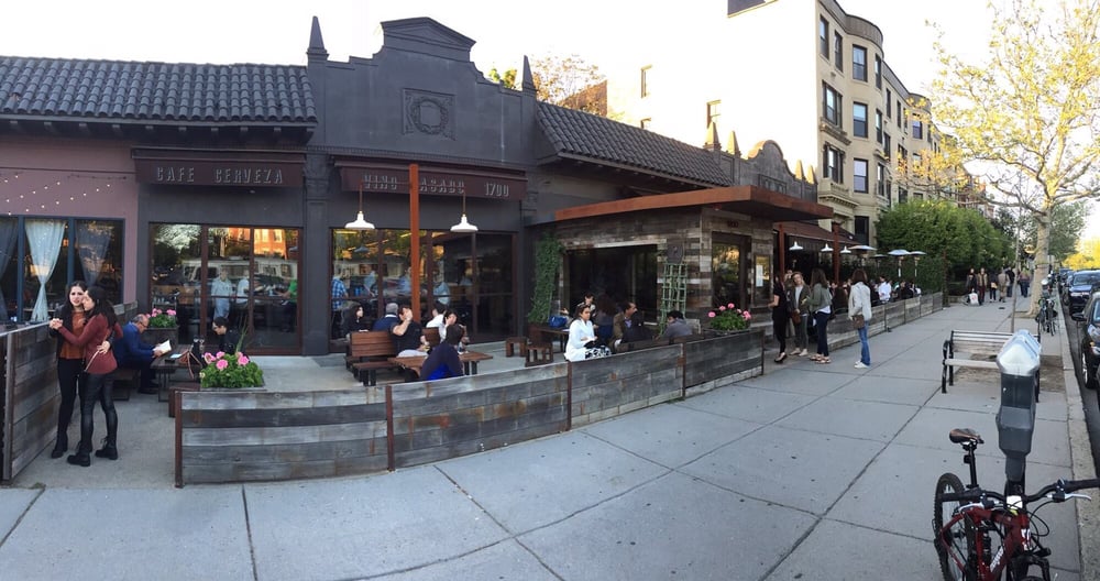 Outside courtyard in the day - Yelp