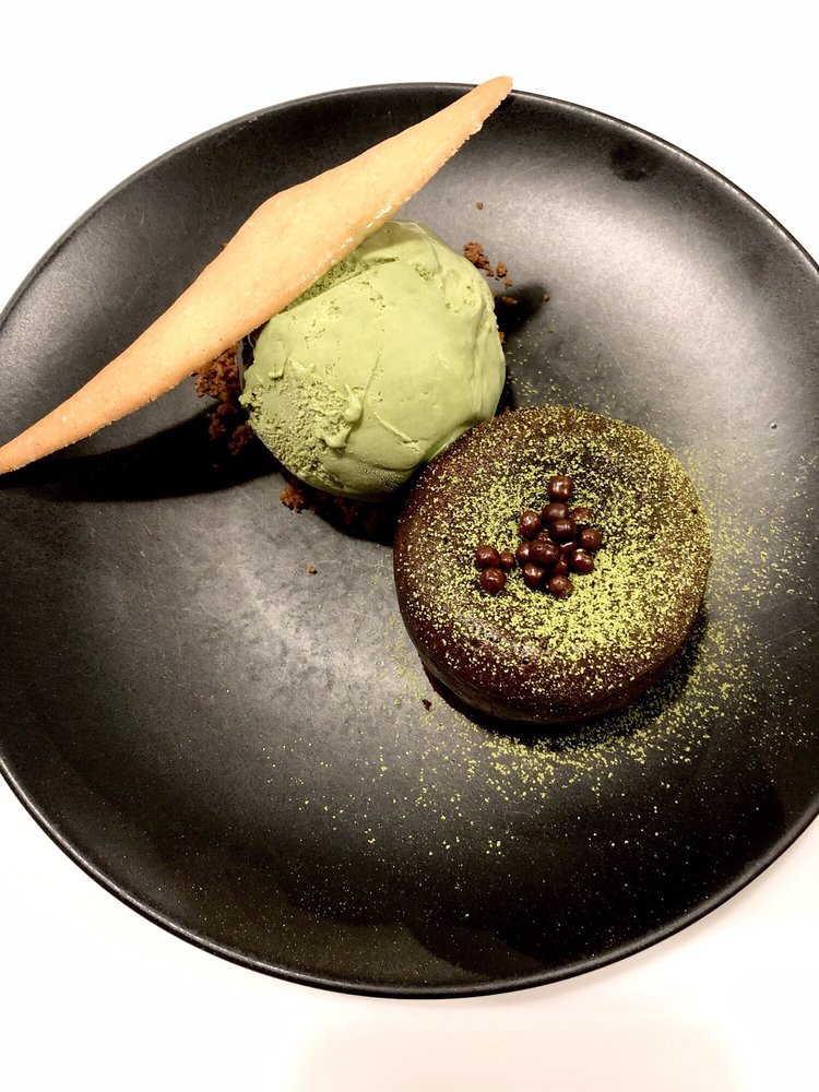 Matcha lava cake Yelp