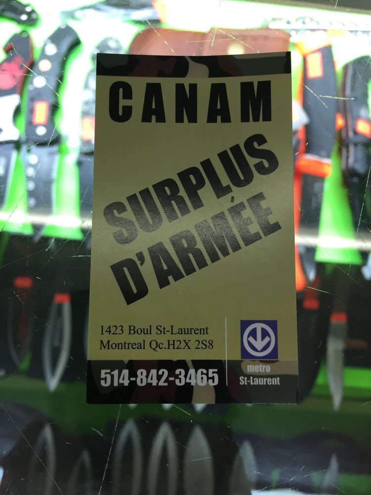 Canam Surplus d'Armée