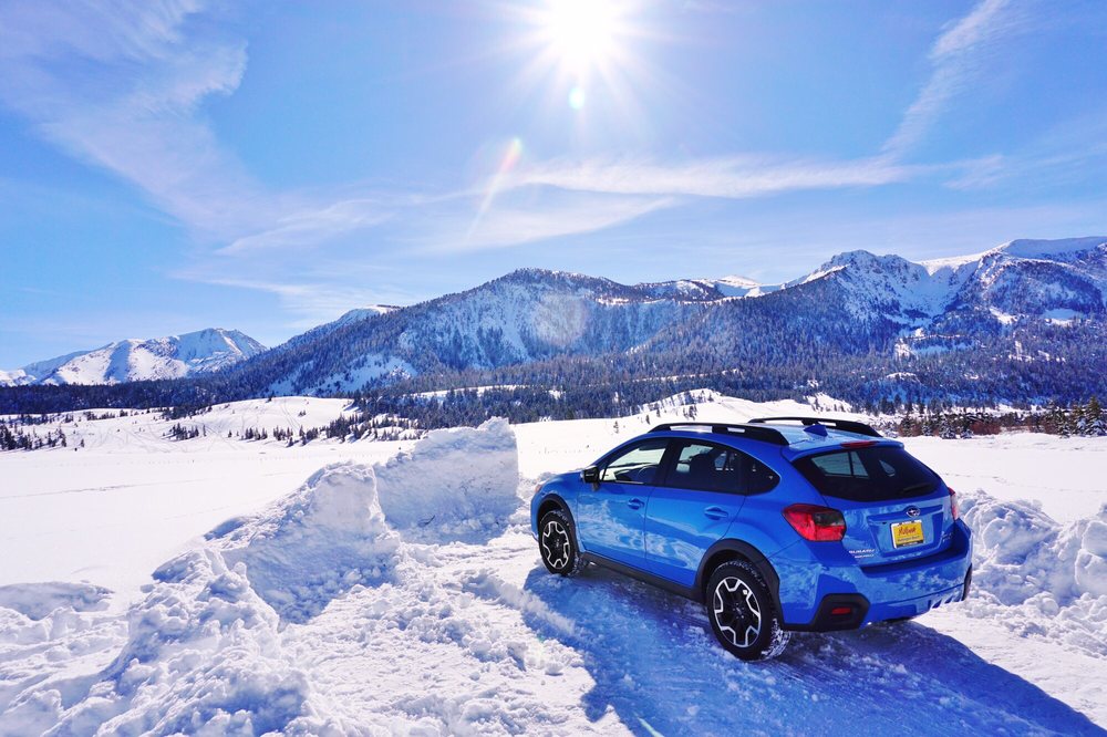 Mammoth 10 Feet Of Snow Mckennasubaru Crosstrek On Easy Street Photo Of Mckenna Subaru Huntington Beach Ca United States Mammoth 10
