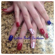 Star Nails Nail Salons 344 Sw Wilshire Blvd Burleson Tx Photo Of Star Nails Burleson Tx United States Go Rangers
