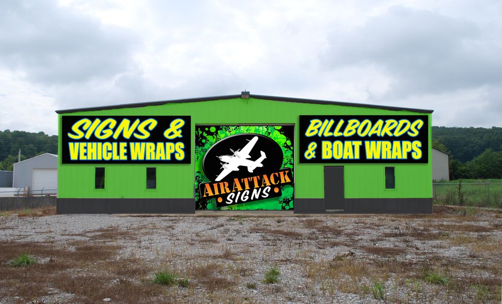 Air Attack Signs Signmaking 200 Old Mill Springs Rd, Monticello, KY