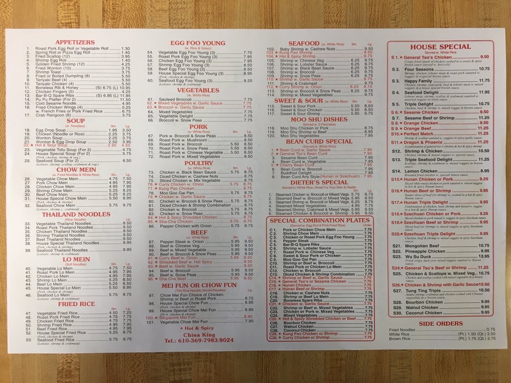 China King Chinese Restaurant