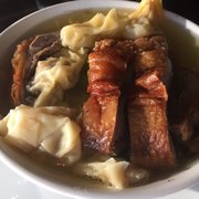 Photo of Wild Rice Pan Asian Restaurant - King of Prussia, PA, United States. Duck noodle soup