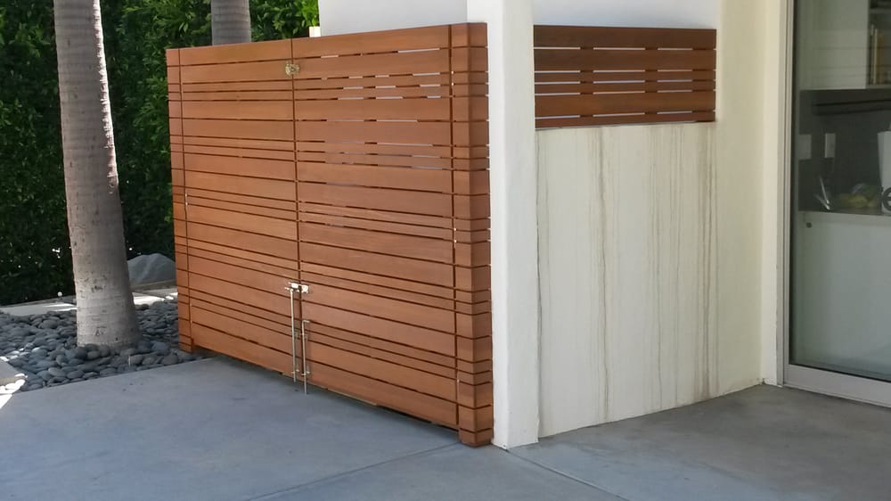 Custom Horizontal Wood Fence Pool Equipment Enclosure Painted 3 Yelp 114 Photos For Wood Fence Expert