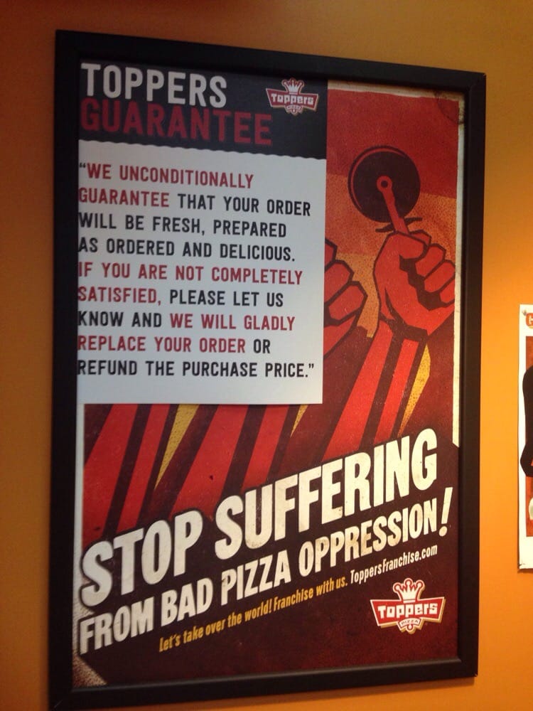 Toppers pizza place coupons