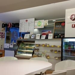 Kinokuniya Bookstores - New York, NY, United States. Cafe upstairs