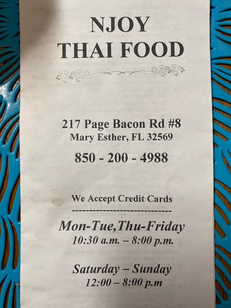 Enjoy Thai Restaurant Enjoy Thai Restaurant