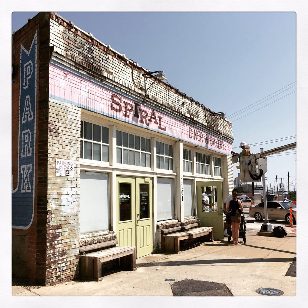 Photo of Spiral Diner & Bakery - Dallas, TX, United States. Stoked to be here!