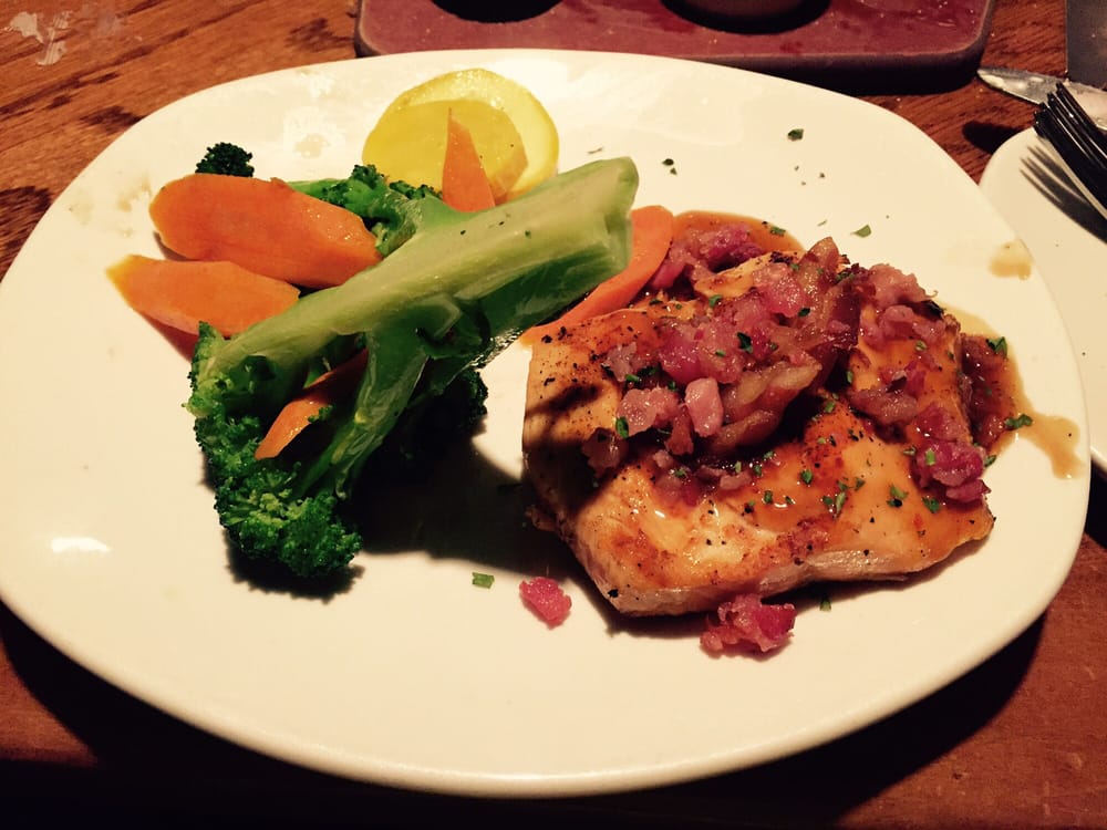outback bourbon bacon salmon