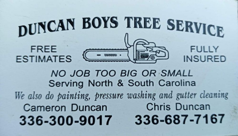 Duncan Boys Tree Service