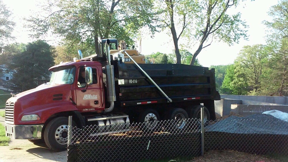 Each Load Of Fill Dirt Is Delivered In A Tri Or Quad Axle Dump Truck Photo Of Hauling Unlimited Springfield Va United States Each Load Fill