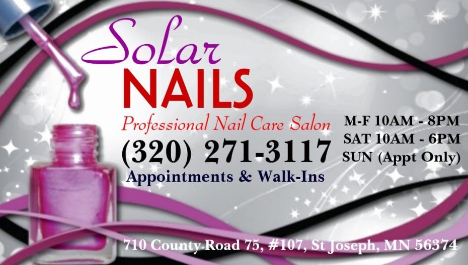 Solar Nails & Spa 10 Photos Nail Salons 710 County Rd 75, St
