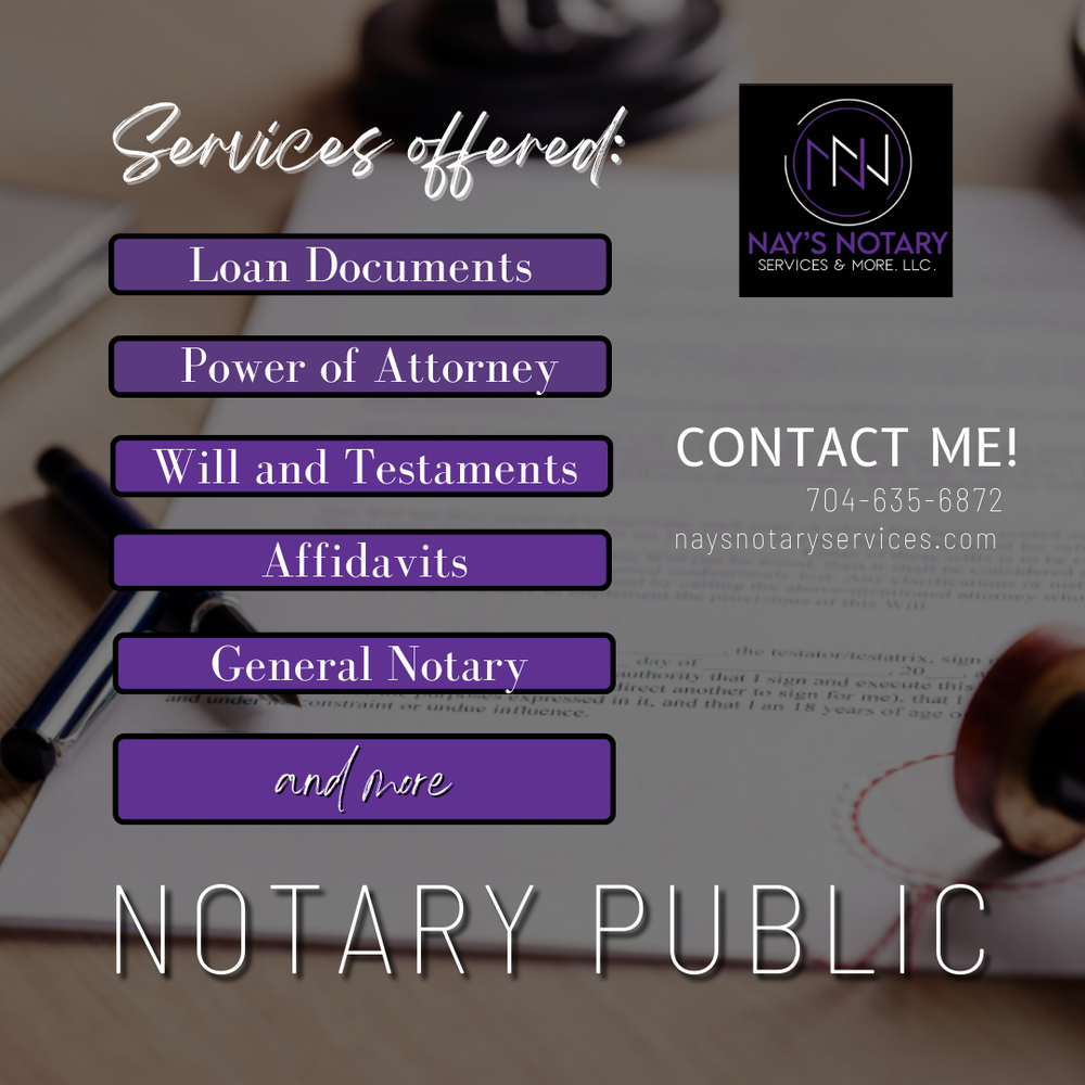 Nay’s Notary Services & More