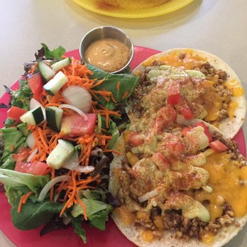 Maggie S Vegetarian Vittles Closed 33 Photos 45 Reviews Photo Of Maggie S Vegetarian Vittles Lincoln Ne United States Nut Meat Tacos
