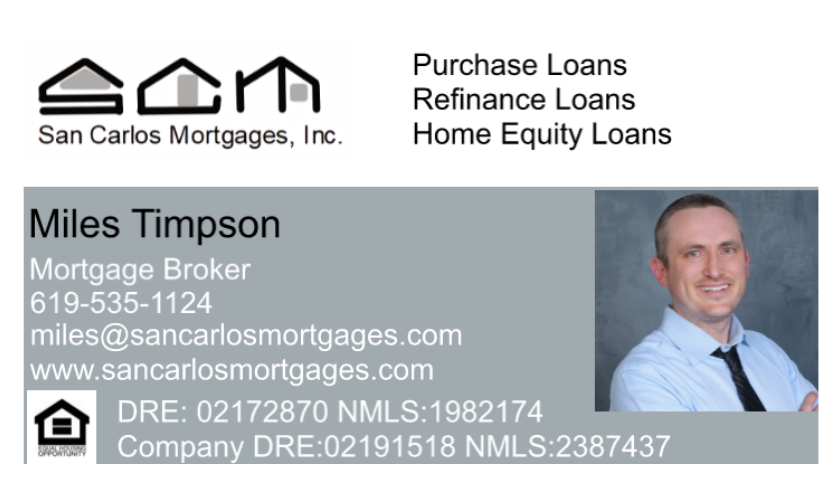 San Carlos Mortgages