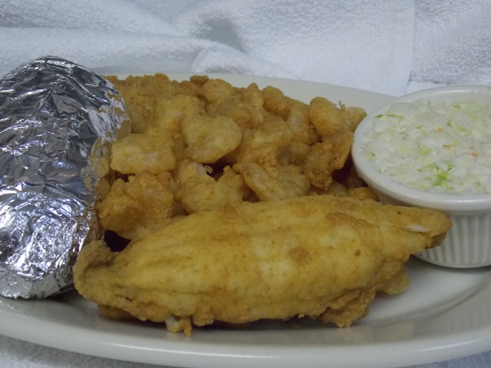 Fish And Shrimp Yelp Photo Of Captain S Galley Seafood Restaurant Hickory Nc United States Fish And