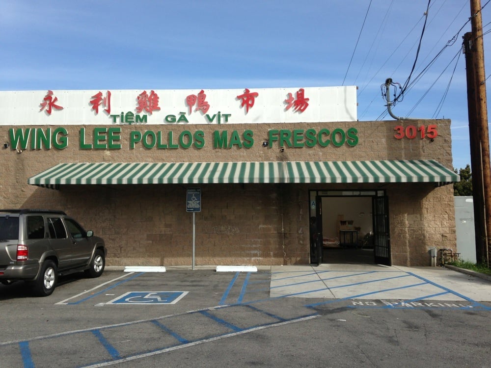 Wing Lee Fresh Poultry Meat Shops 3015 Central Ave, El Monte, CA