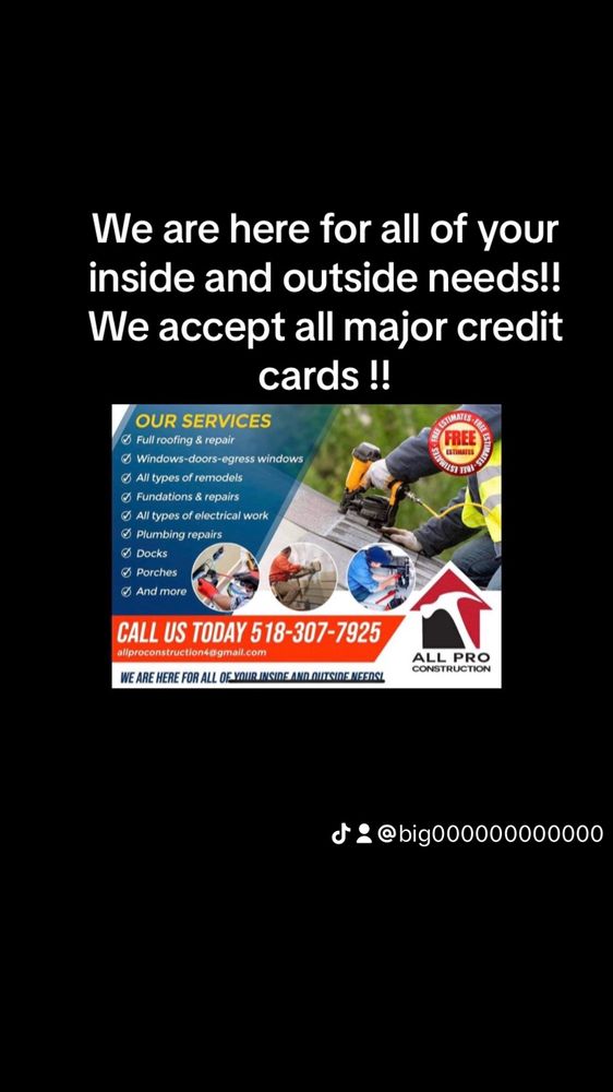 All Pro Construction Complete Home Maintenance