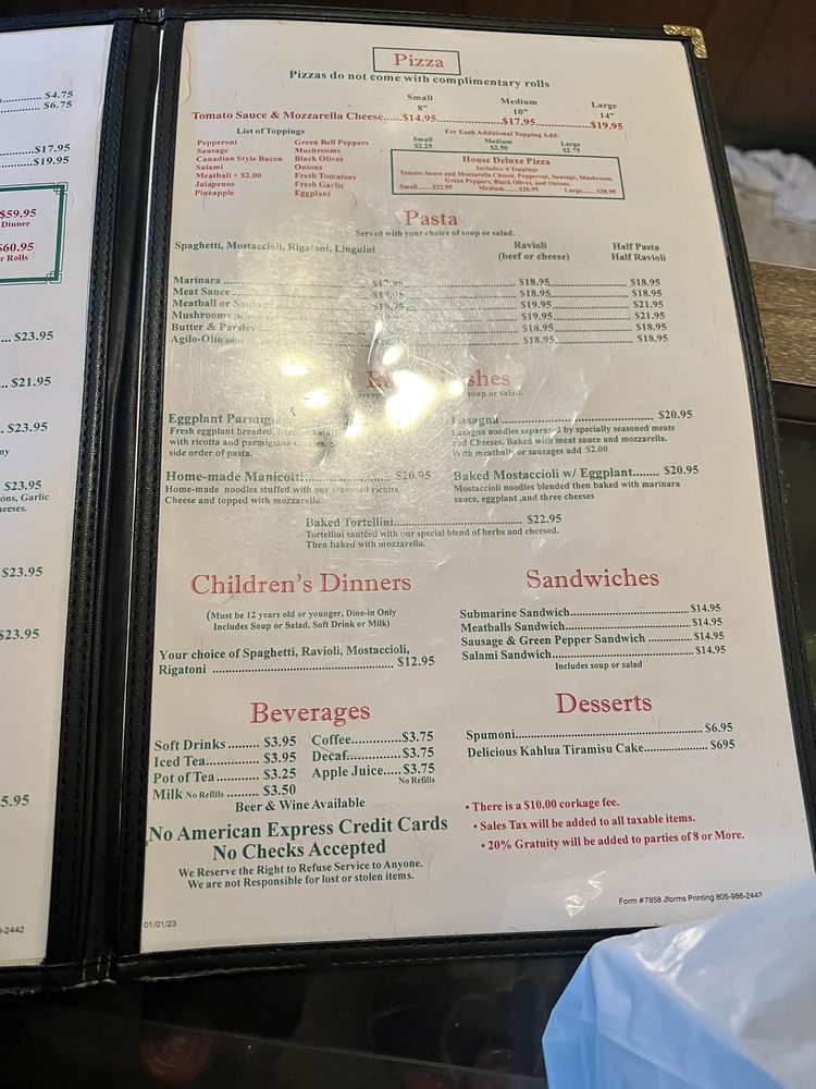 Little Tony's Italian Restaurant
