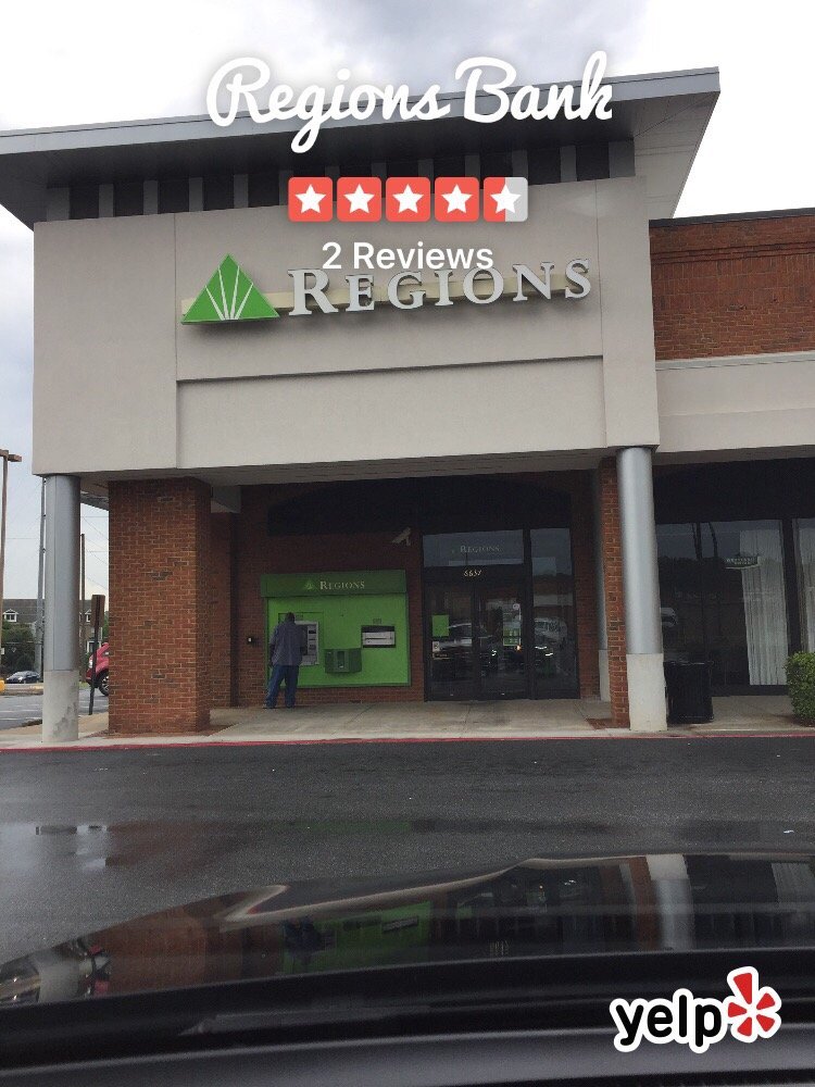 Regions Bank Banks & Credit Unions 6637 Roswell Rd, Atlanta, GA