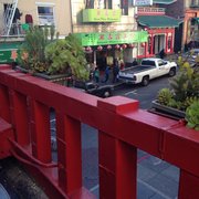 Chinatown - San Francisco, CA, United States. View from sitting outside.