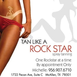 Rock Star Tanning - Spray Tanning - 5401 N 10th St, McAllen, TX - Phone