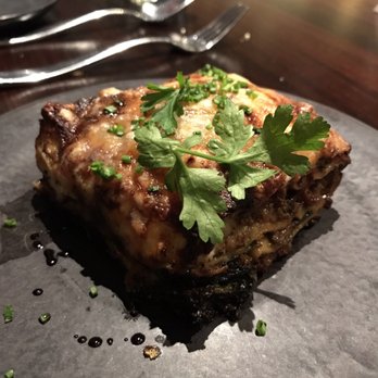 White Lasagna | pork bolognese | cremini | greens