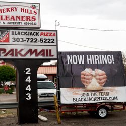 Blackjack pizza & salads south university boulevard centennial co phone number