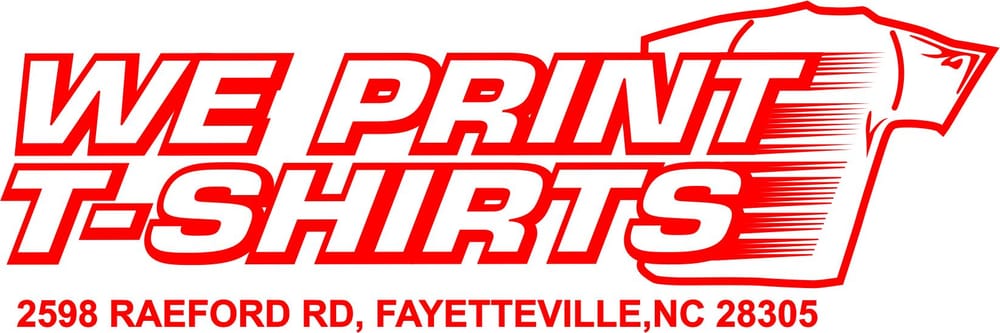 We Print T-Shirts