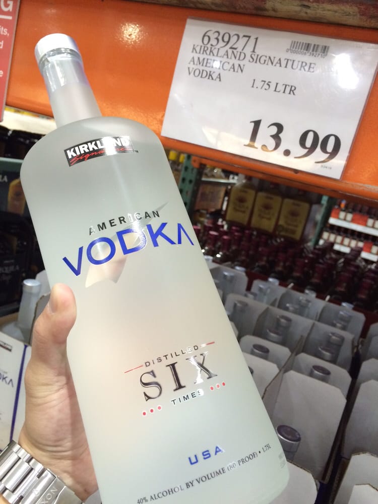 I heard Costco bought a vodka factory in France. I think it's cheap