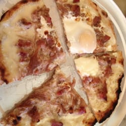 Pulino's - New York, NY, United States. Quattro formaggio pizza